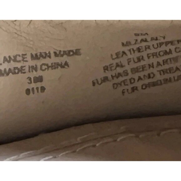 Marc Fisher Cheetah Print Heels Size 9M Block Heel Haircalf Pumps Classic Luxury - Picture 8 of 12